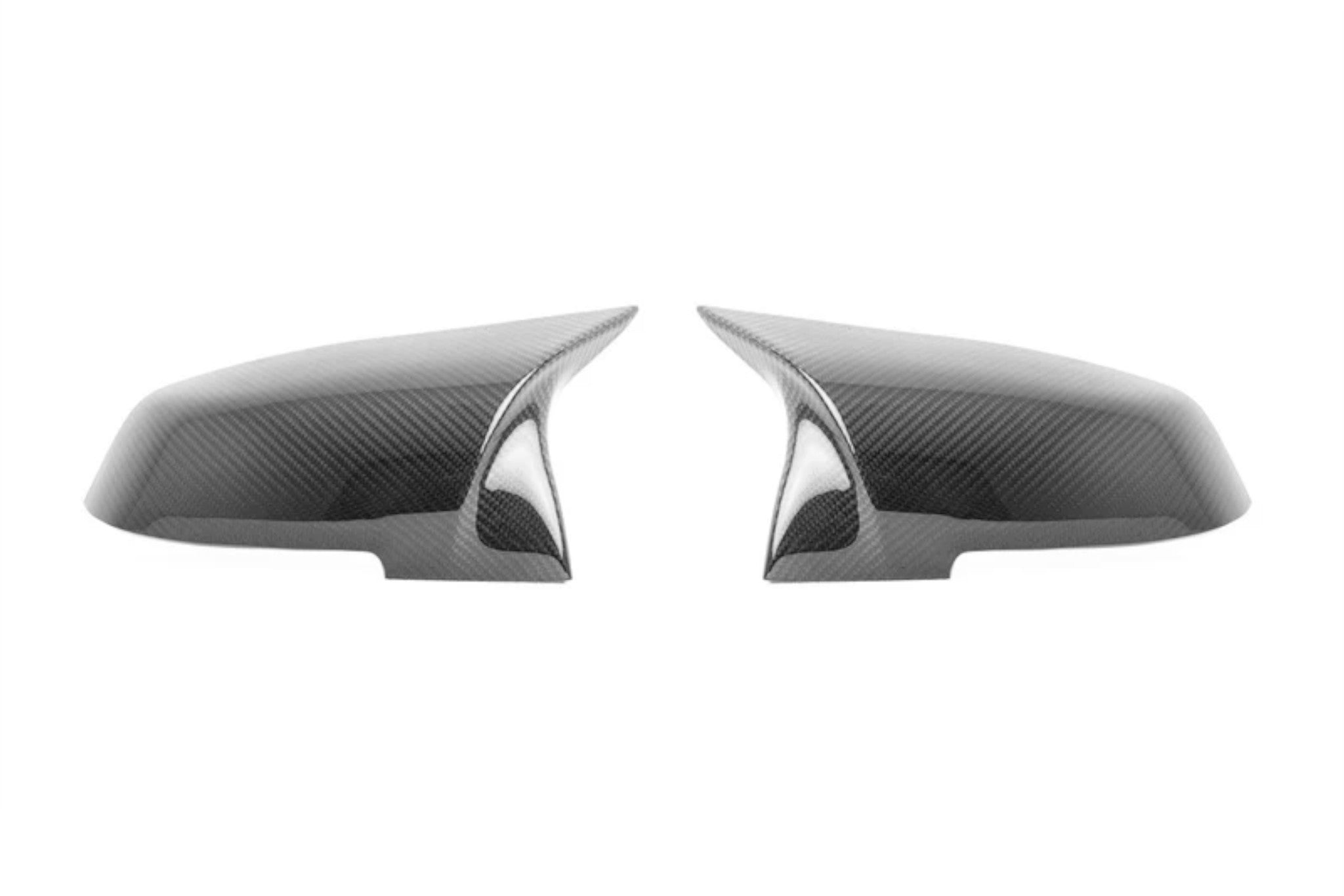 TRE Pre - Preg carbon Fibre M Style Wing Mirror Covers - BMW FXX 1 Series | 2 Series | 3 Series | 4 Series | i3 | F87 M2 - Evolve Automotive